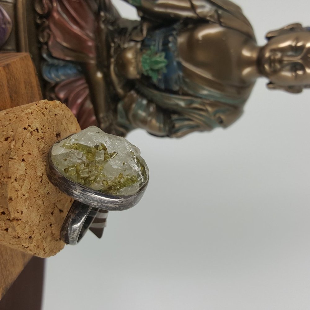 Rutilated Quartz Ring - Picture 2 of 6